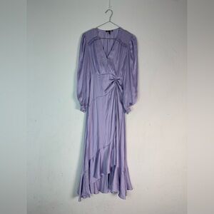 Maje Ruffle Fit Slim Shriveled A-line Dress Women’s Size 36 US 4